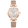 MINI FOCUS MF6 – montre chronographe de luxe pour femmes avec bracelet en acier inoxydable - Bronze