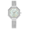 MINI FOCUS MF10 – montre chronographe de luxe pour femmes avec bracelet en acier inoxydable - Gris
