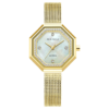 MINI FOCUS MF12 – montre chronographe de luxe pour femmes avec bracelet en acier inoxydable - Doré