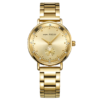 MINI FOCUS MF24 – montre chronographe de luxe pour femmes avec bracelet en acier inoxydable - Doré