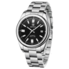 BENYAR BY-5185A Montre Homme Automatique Étanche en Acier Inoxydable - Noir