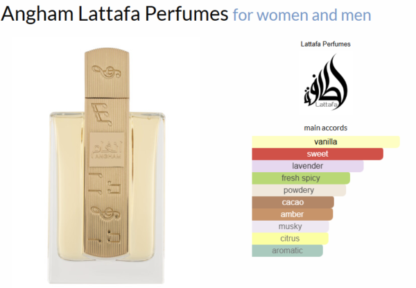 ANGHAM LATTAFA - EAU DE PARFUM - 100 ML - عطر أنغام – Image 5