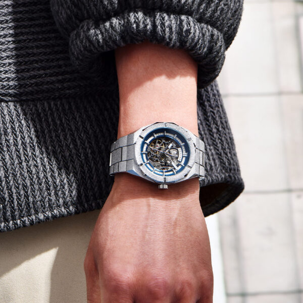 BENYAR BY-5212B Montre Homme Automatique Étanche en Acier Inoxydable - Bleu – Image 6
