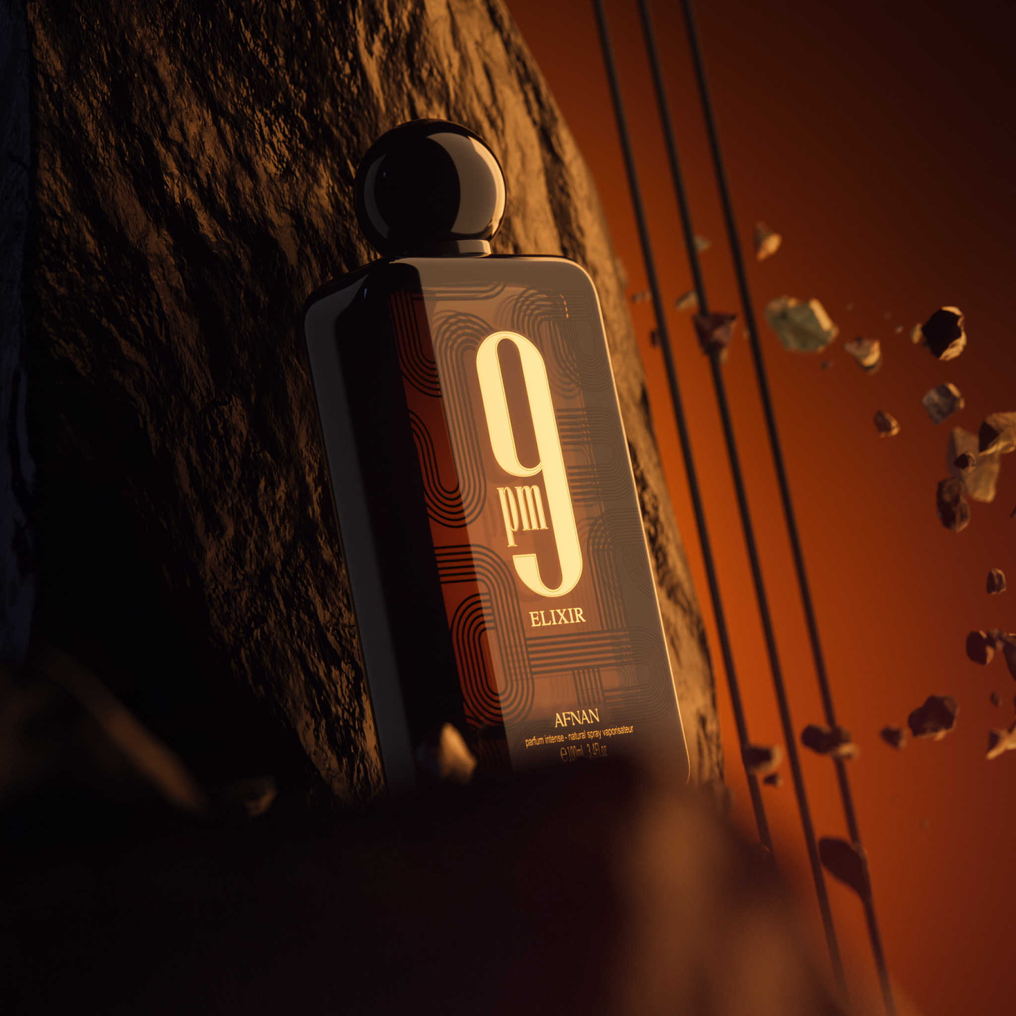 AFNAN 9PM ELIXIR - PARFUM INTENSE HOMME - 100 ML – Image 4