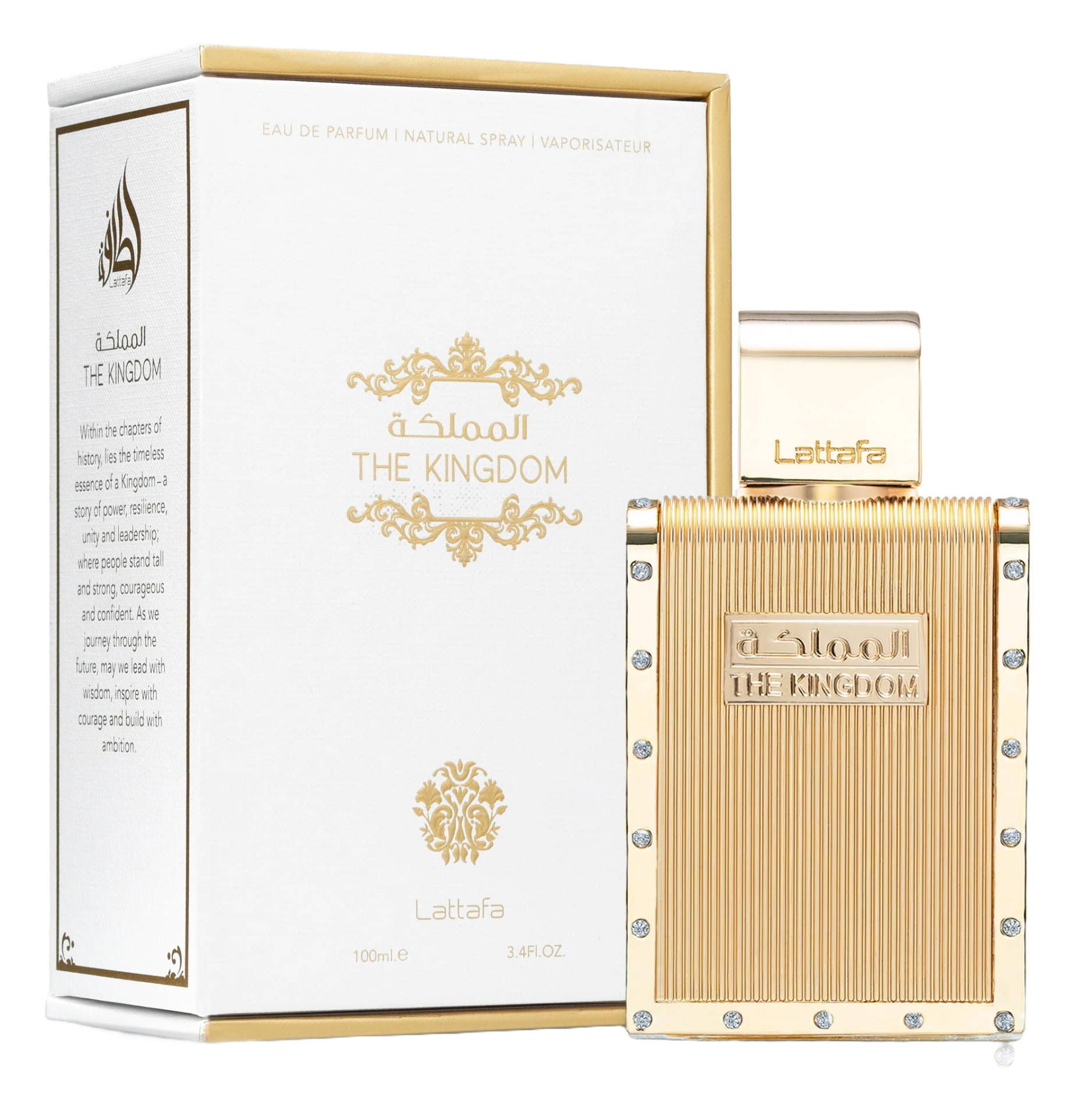 THE KINGDOM LATTAFA – EAU DE PARFUM – 100 ML – عطر المملكة لطافة
