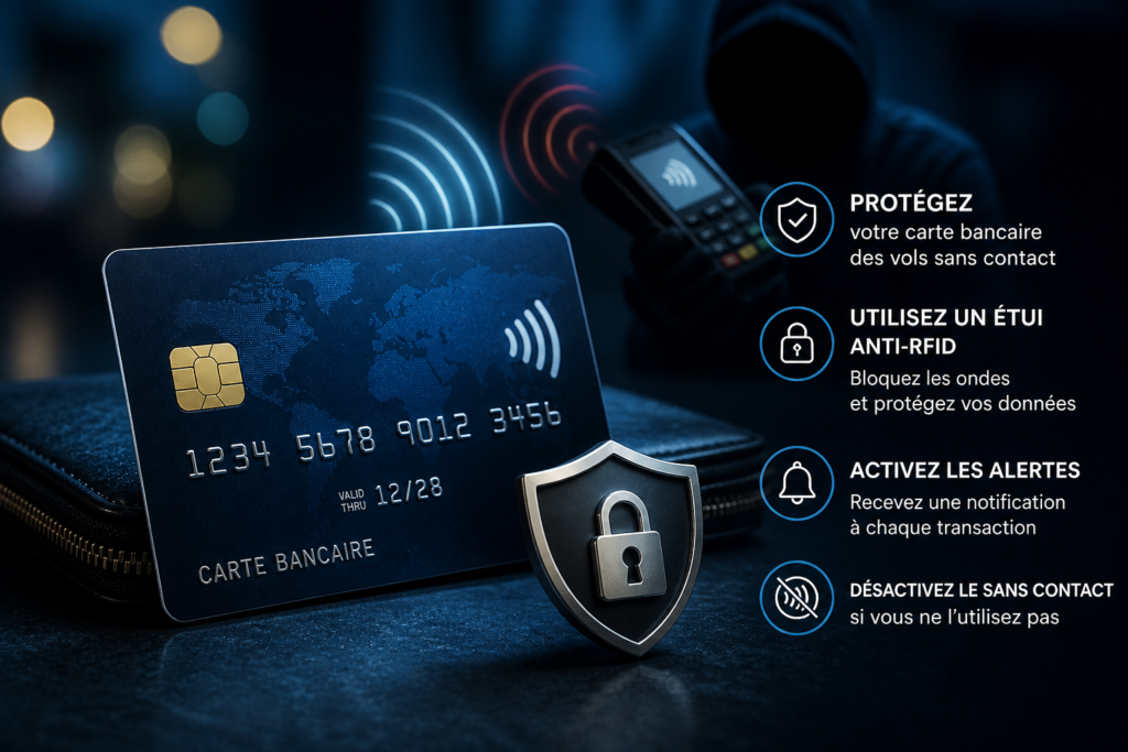 Comment protéger votre carte bancaire des vols sans contact ?