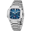 BENYAR BY-5221E Montre Homme Classique Étanche en Acier Inoxydable - Bleu