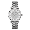 AMINI FOCUS MF0334C – montre chronographe de luxe pour femmes avec bracelet en acier inoxydable - Argent