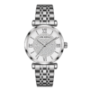 AMINI FOCUS MF0334C – montre chronographe de luxe pour femmes avec bracelet en acier inoxydable - Argent